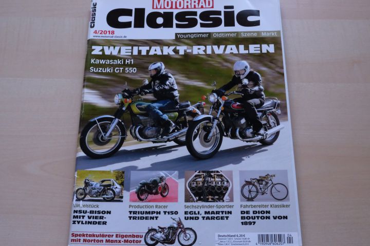 Deckblatt Motorrad Classic (04/2018)